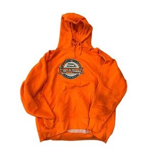 Up and Ready Always Ready Orange Hoodie Mens XL